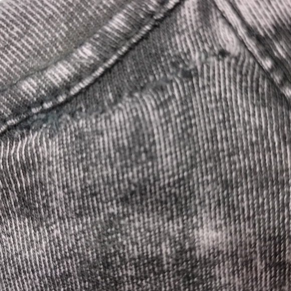 Rock & Republic Acid Wash Top Womens 3X Black Boho Retro 90s Y2K Grunge - Picture 7 of 9